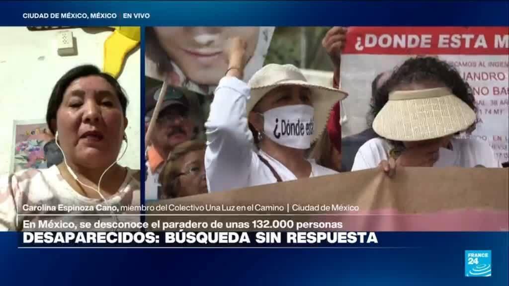 Carolina Espinoza: "Muchos de los desaparecidos no se reportan en México por temor a represalias"