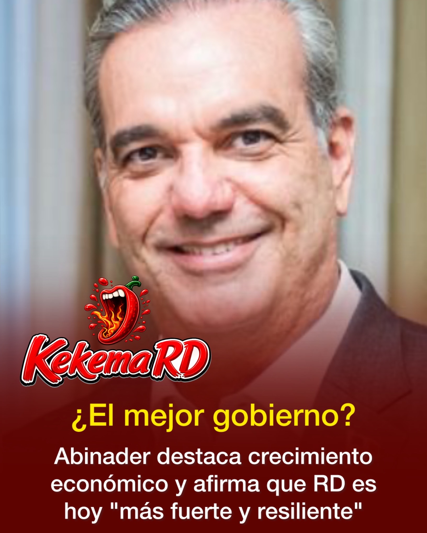 El presidente de la República Dominicana, Luis Abinader, afirm...